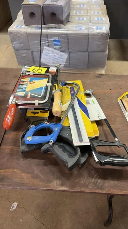 Assorted new saws
