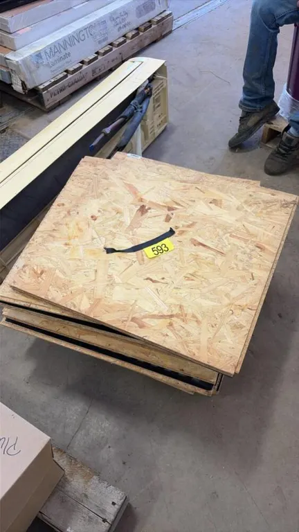 Toungue and groove subfloor