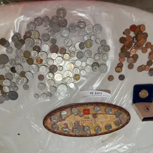 World Coin Lot With 1999 Canada Millennium Set