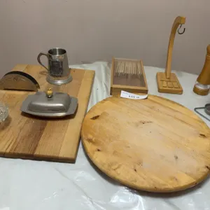 Kitchenware Lot with Bolivia Mug and German Steak Knives