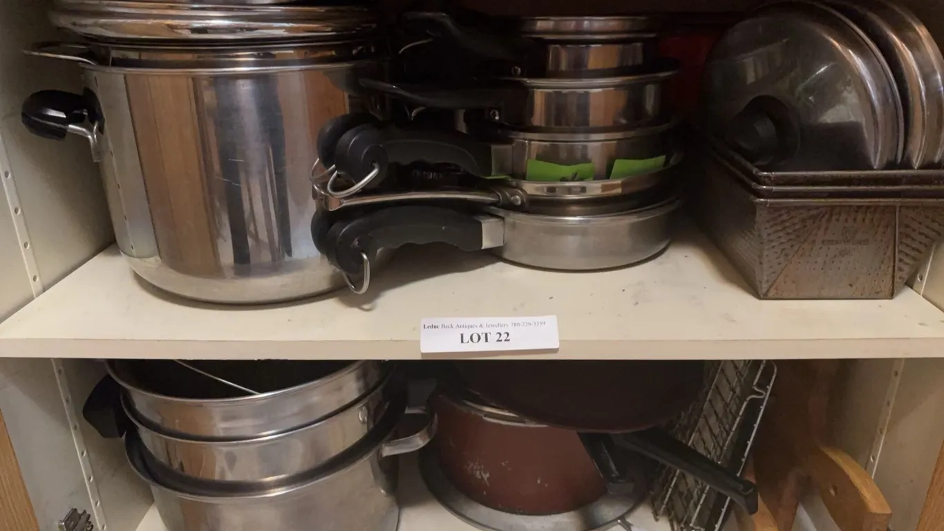 Stainless Steel and Enamel Cookware