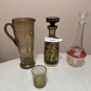 Decorative Glass Jugs and Decanters