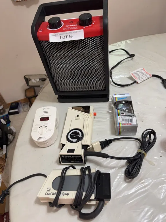 Household Appliances and Safety Lot Assortment