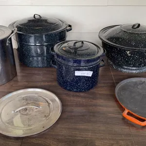 Large Stock Pots and Canning Equipment