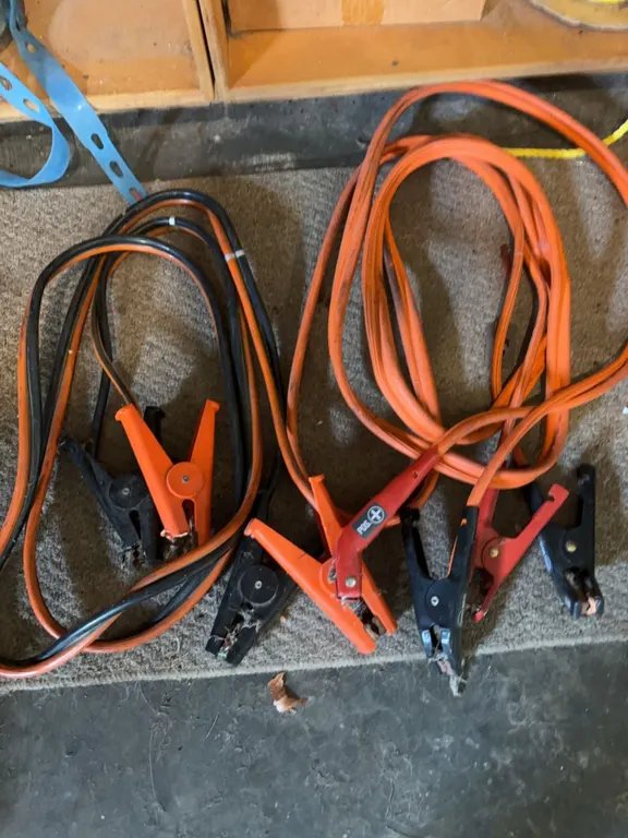 Two Sets Heavy Duty Jumper Cables