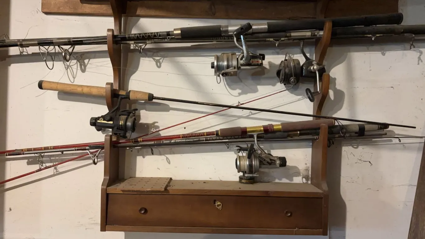 Fishing Rod and Reel Assortment, Omni Forester