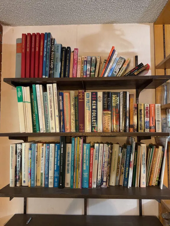 Gardening and Ken Follett Books