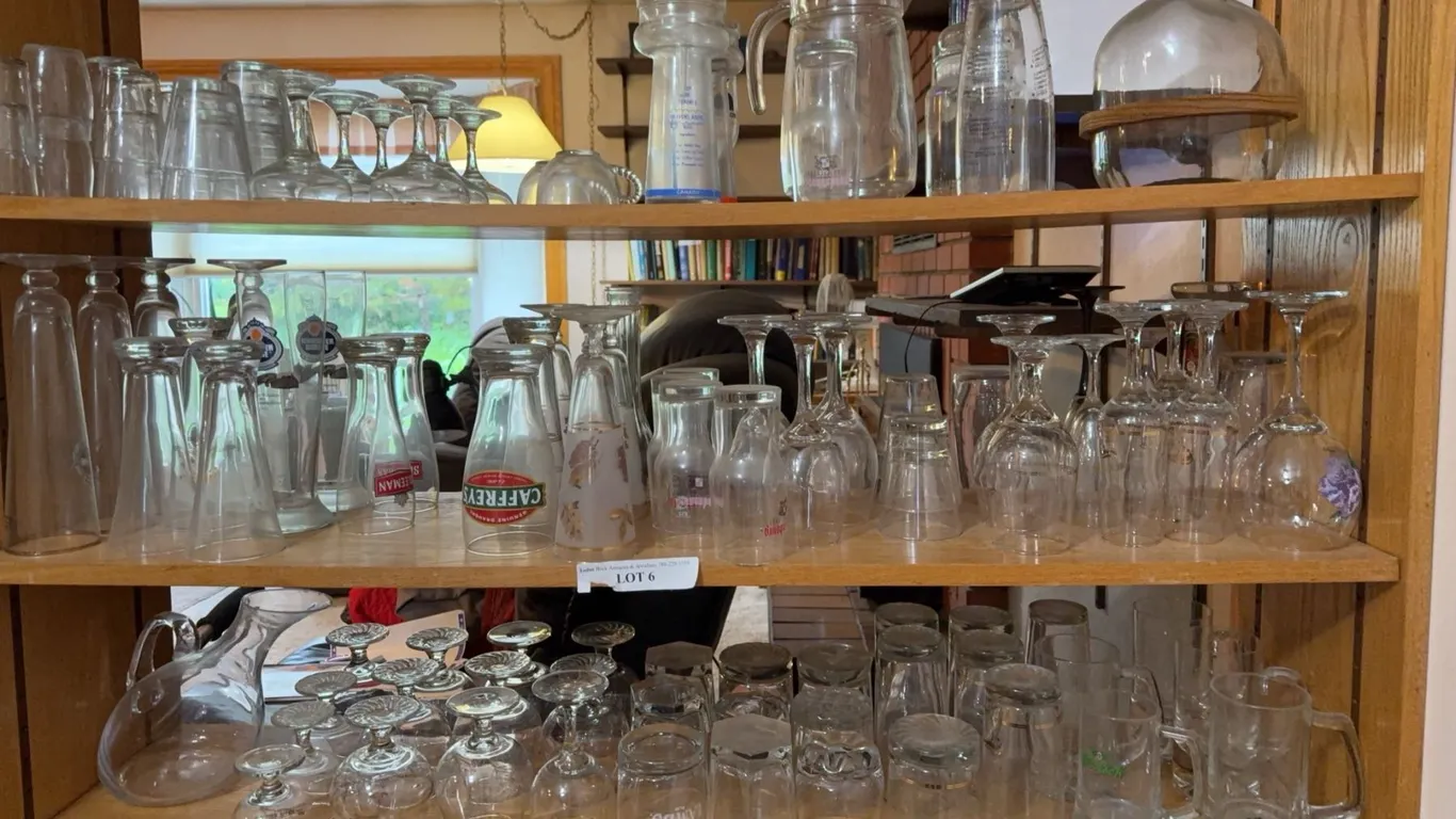 Glass Drinkware and Pitchers Lot