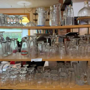 Glass Drinkware and Pitchers Lot