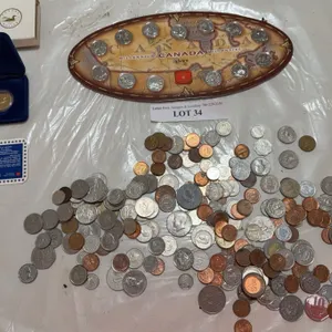 Canadian Coin Collection With 1999 Millennium Set