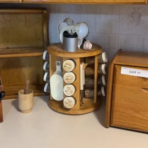 Wood Kitchen Accessories and Knives