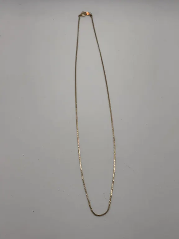 10K Gold Chain Necklace, 1.24 g