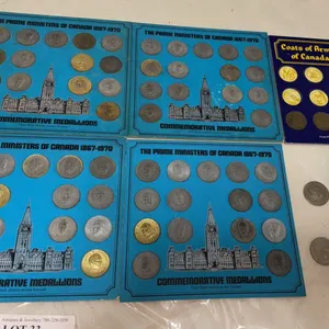 Canadian Commemorative Medals and Coins Collection