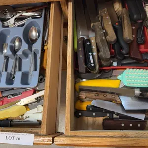 Kitchen Utensils, Flatware, and Knives