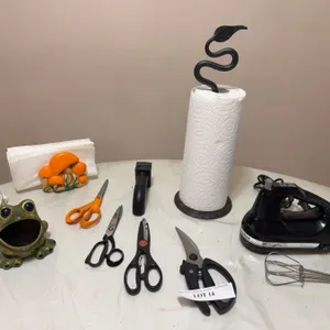 Kitchen Tool Lot With KitchenAid Mixer
