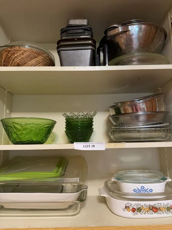Glass, Metal, and Ceramic Bakeware