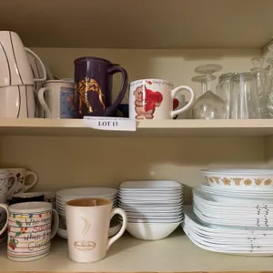 Corelle Dinnerware Set, Plates and Bowls