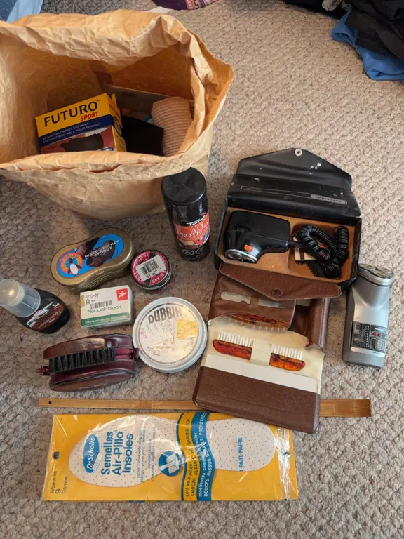 Shoe and Personal Care Items Lot