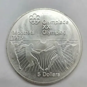 RCM Canada 1976  : Commemorative $5 Silver Coin (24.47g) (Silver 92.5%)