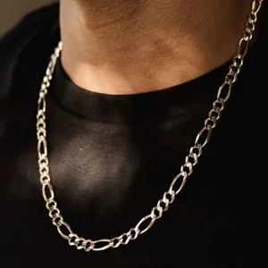 Silver(38g),  Men's Heavy Rhodium Plated Italian Chain 24" Retail value $1000