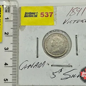 Canada Five Cent 1891