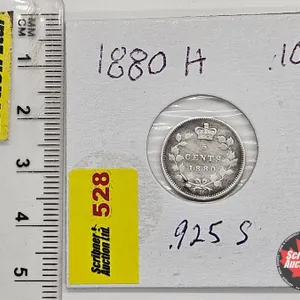 Canada Five Cent 1880H