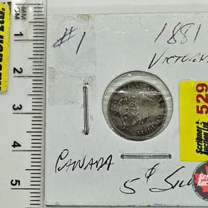 Canada Five Cent 1881