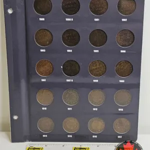 Canada Large Cent (Page of 20) : 1900; 1900H; 1901; 1902; 1903; 1904; 1905; 1906; 1907; 1907H; 1908;
