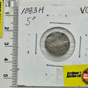 Canada Five Cent 1883H