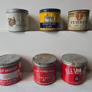 6 - Tobacco Cans