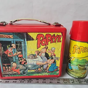 1964 Popeye Lunch Kit w/ Thermos