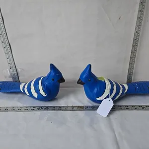 Cement Blue Jays - pair