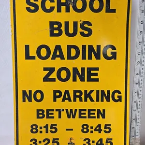 School Bus Loading Sign - Aluminum