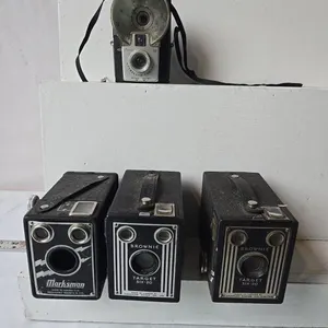 4 - Vintage Cameras, Brownie & Marksman