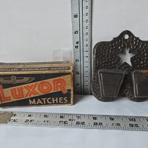 Matchstick Holder & Luxor Matchbox