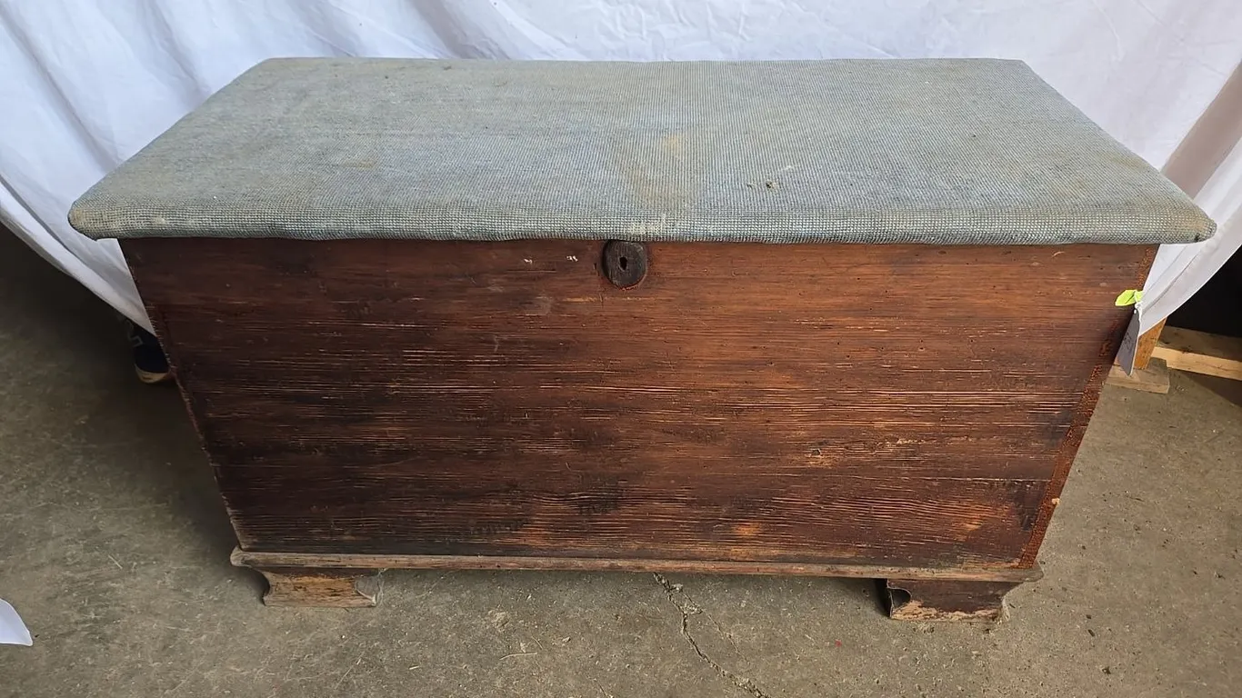 Blanket Trunk - cushioned top