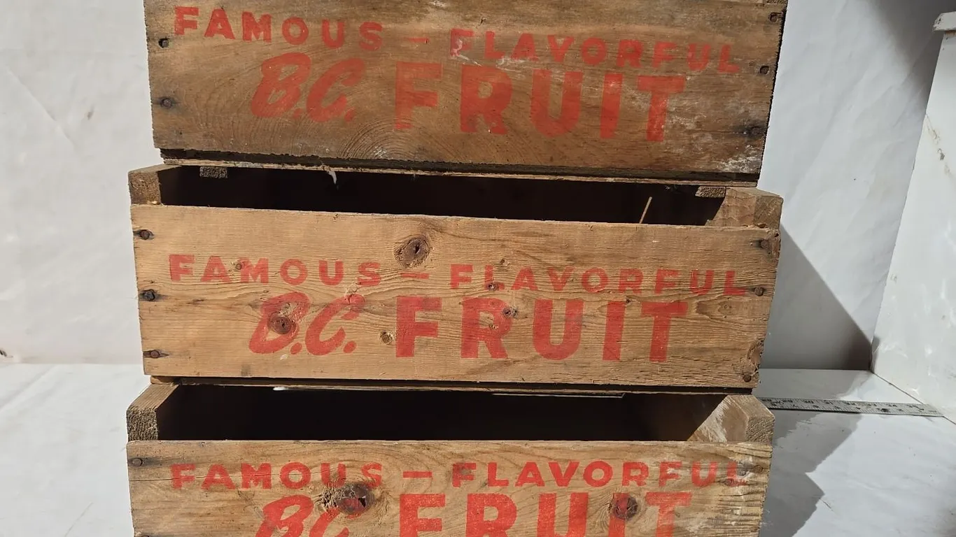 3 - BC Fruit crates