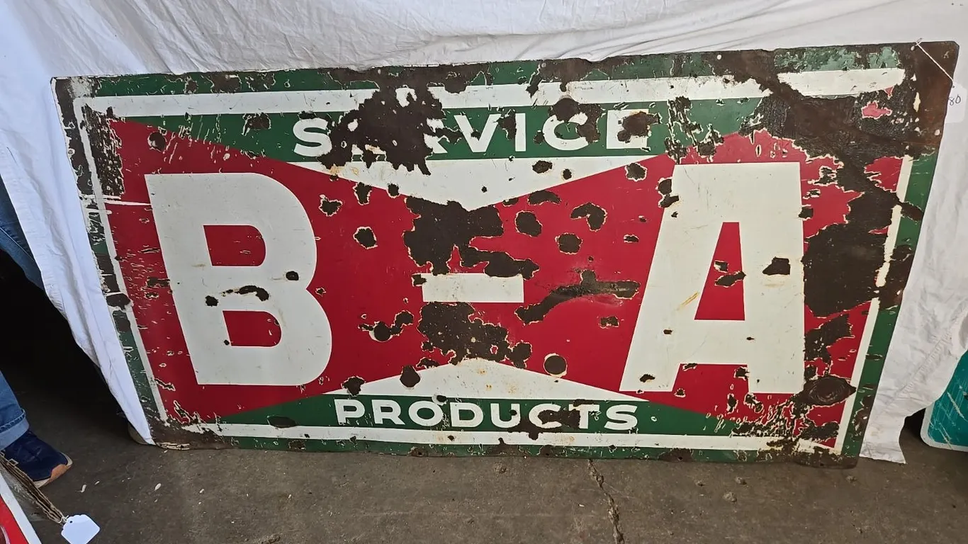 BA Service Products Bowtie Sign - original