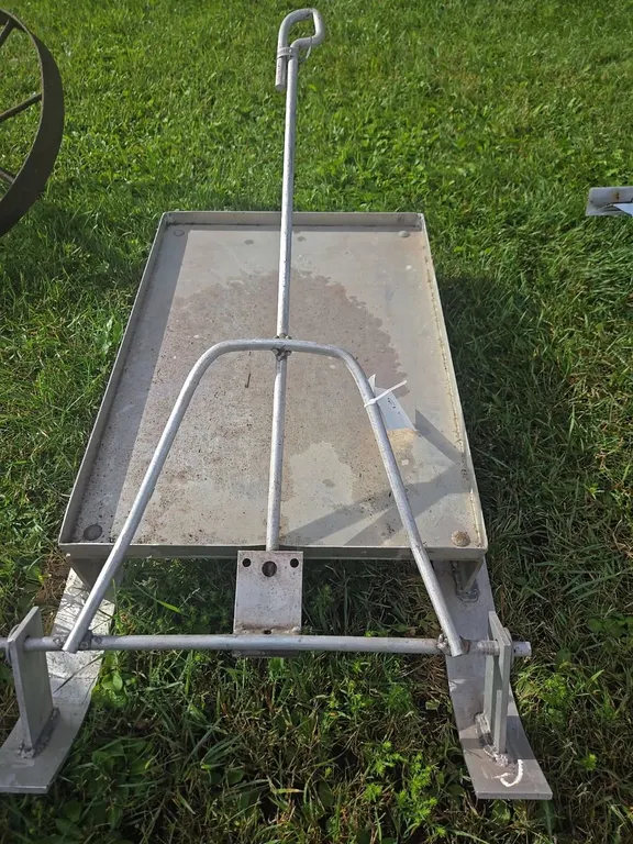 Homemade aluminum sleigh