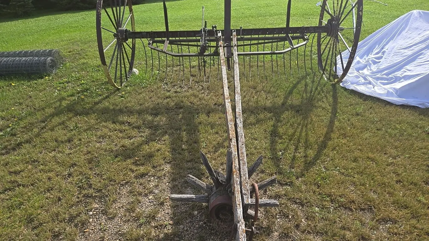 Dump Rake on Steel