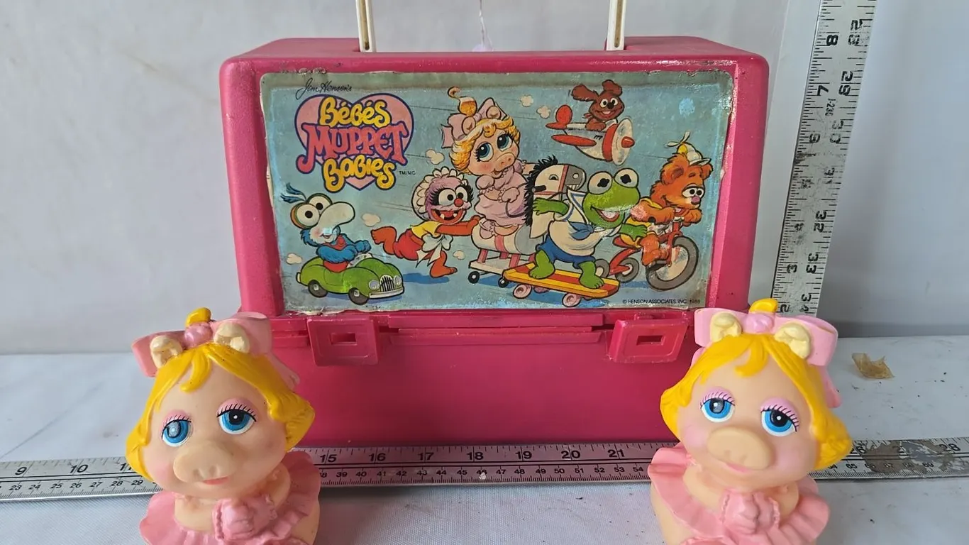 Muppet Babies Lunch Kit w/ 2 - Miss Baby Piggies