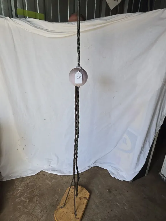 Lightning Rod w/ purple bulb