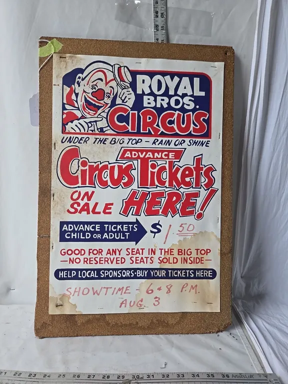 Royal Bros. Circus Poster - Modern