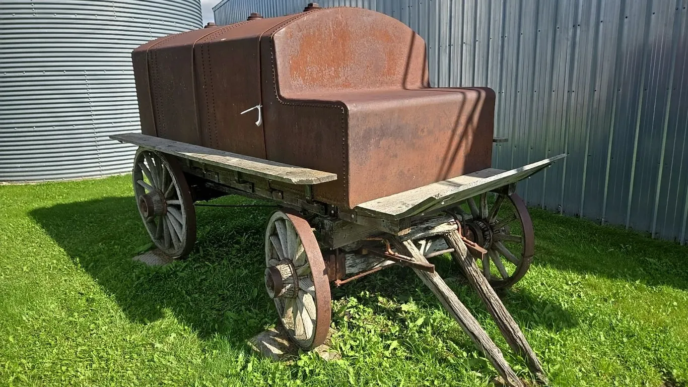 Horse-Drawn Oil/Gasoline Tanker