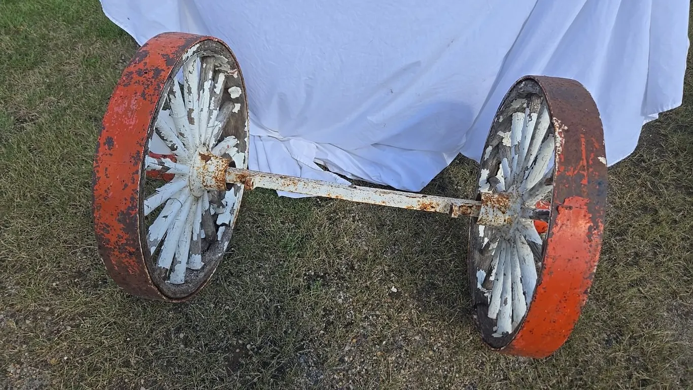 Wooden Wheels, 26" dia.