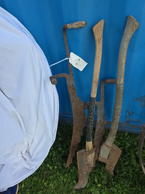 Vintage Tools, hay knives & brush axes