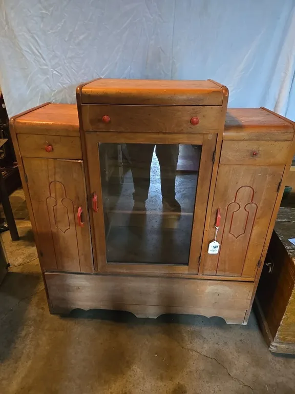 1960s Buffet - wear on top, one broken handle