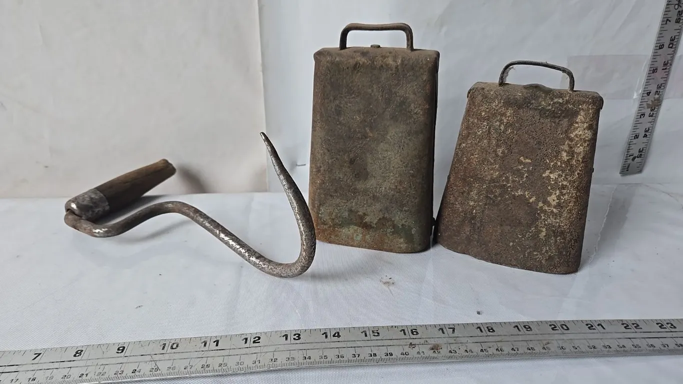 2 - Cow Bells & Bale Hook