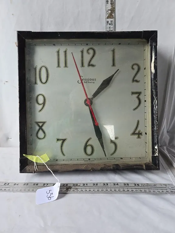 Sessions Self-Starting Clock - electric
