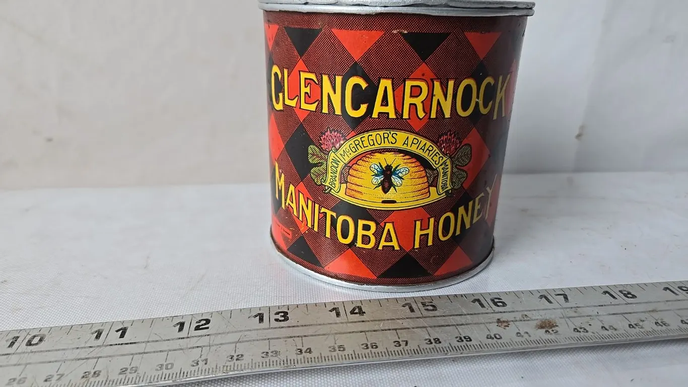 Glencarnock Honey Tin - 2lb. 3oz.